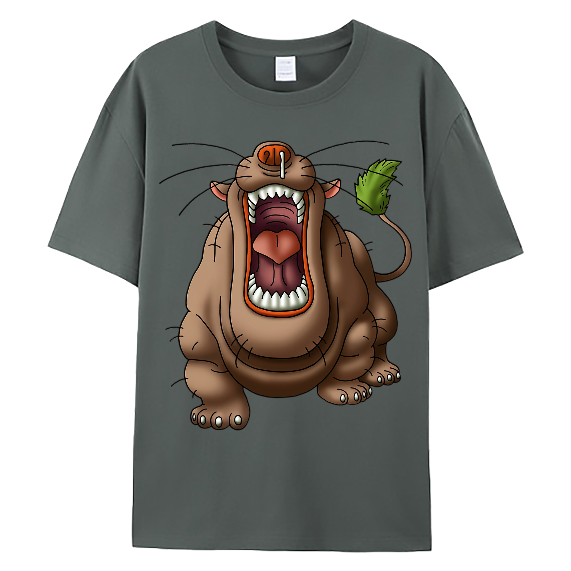 （画像用） ドラゴンクエスト Doragon Kuesuto Dragon Quest 綿100％ メンズ半袖Tシャツ｜肌触りやわらか＆通気性